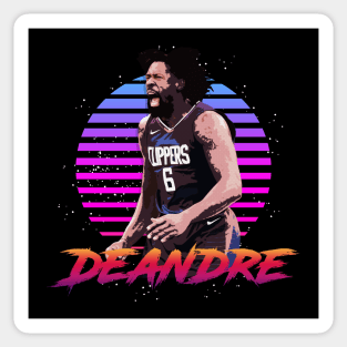 Deandre Retrowave Outrunner Sticker